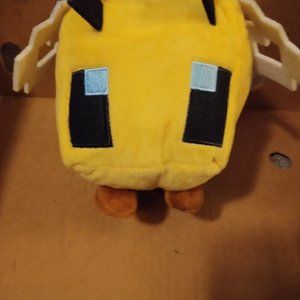 Minecraft bee plush toy